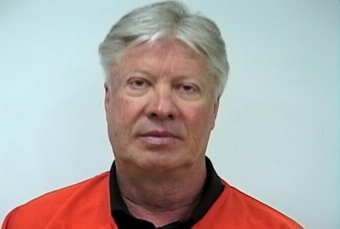 Robert Morris' booking photo. 